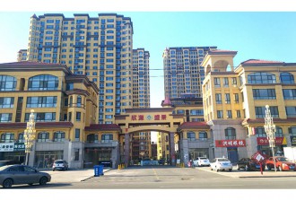 开发建设的欣源盛景小区